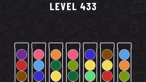 Ball Sort Puzzle Level 433 #ballsortpuzzle #ballsortpuzzlegameplay #puzzlegame #mobilegames