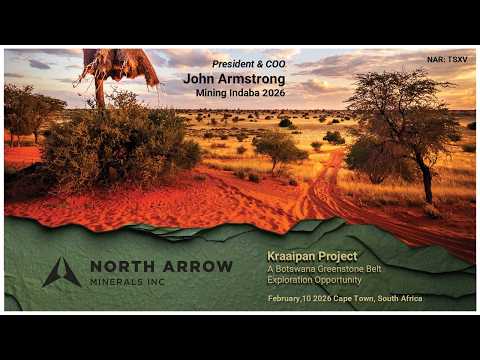 President and COO, John Armstrong Presenting on the Kraaipan Gold Project at Indaba 2026.