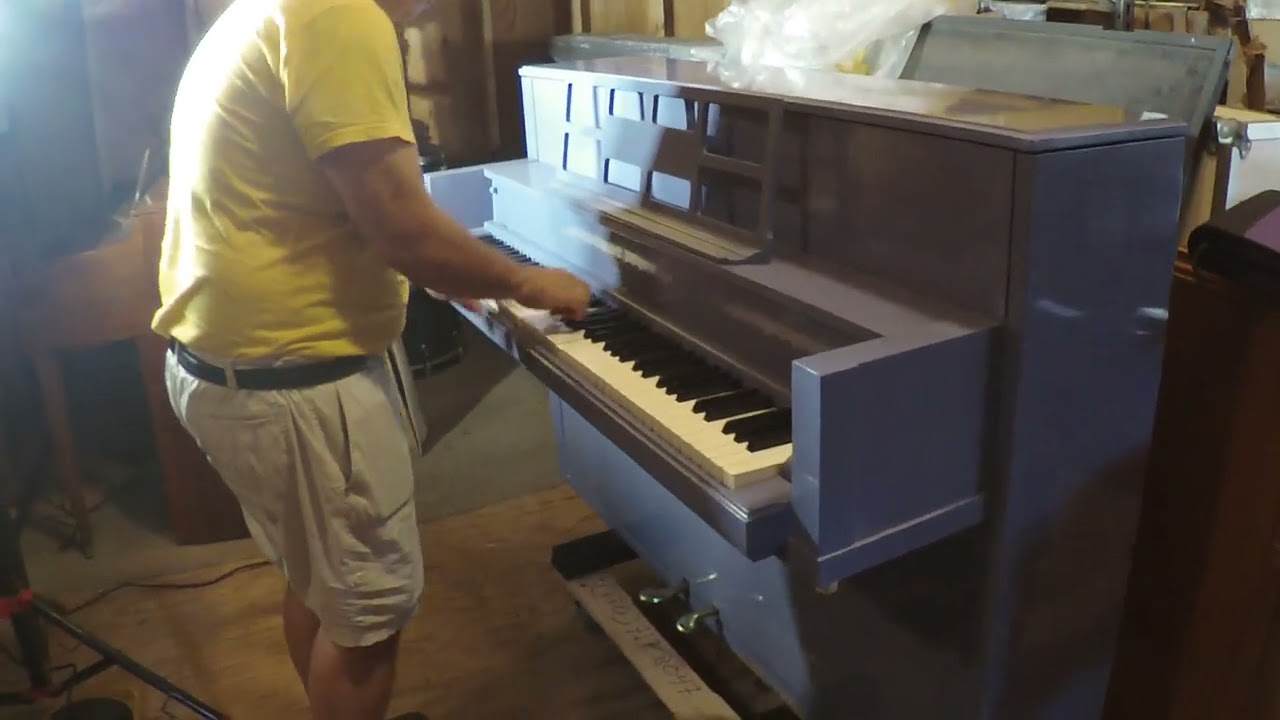 Art deco  STEINWAY & SONS  model  P   upright  piano