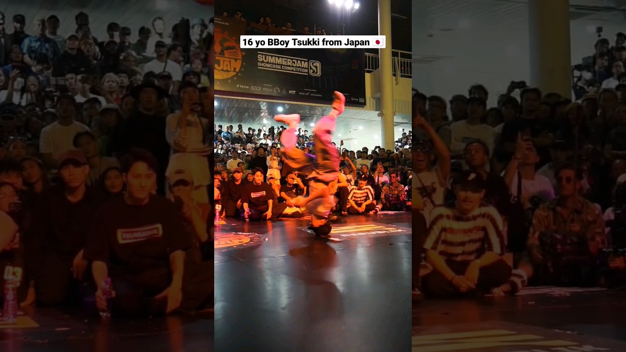 BBoy Tsukki is a real life human Beyblade 🤣 