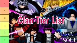 [New] Type Soul Clan Tier List (MAJOR UPDATE) | All Clans Ranked From Best To Worse