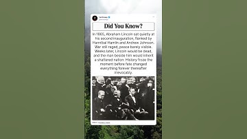 Lincoln Seated Between Two Futures Now #history #military #movie