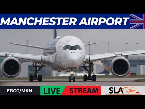 Manchester International Airport LIVE | Thur 18th Apr '24