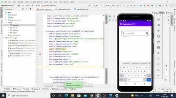 Material design Edit Text -TextInputEditText in Android Studio | Program-1| #Android Studio Tutorial