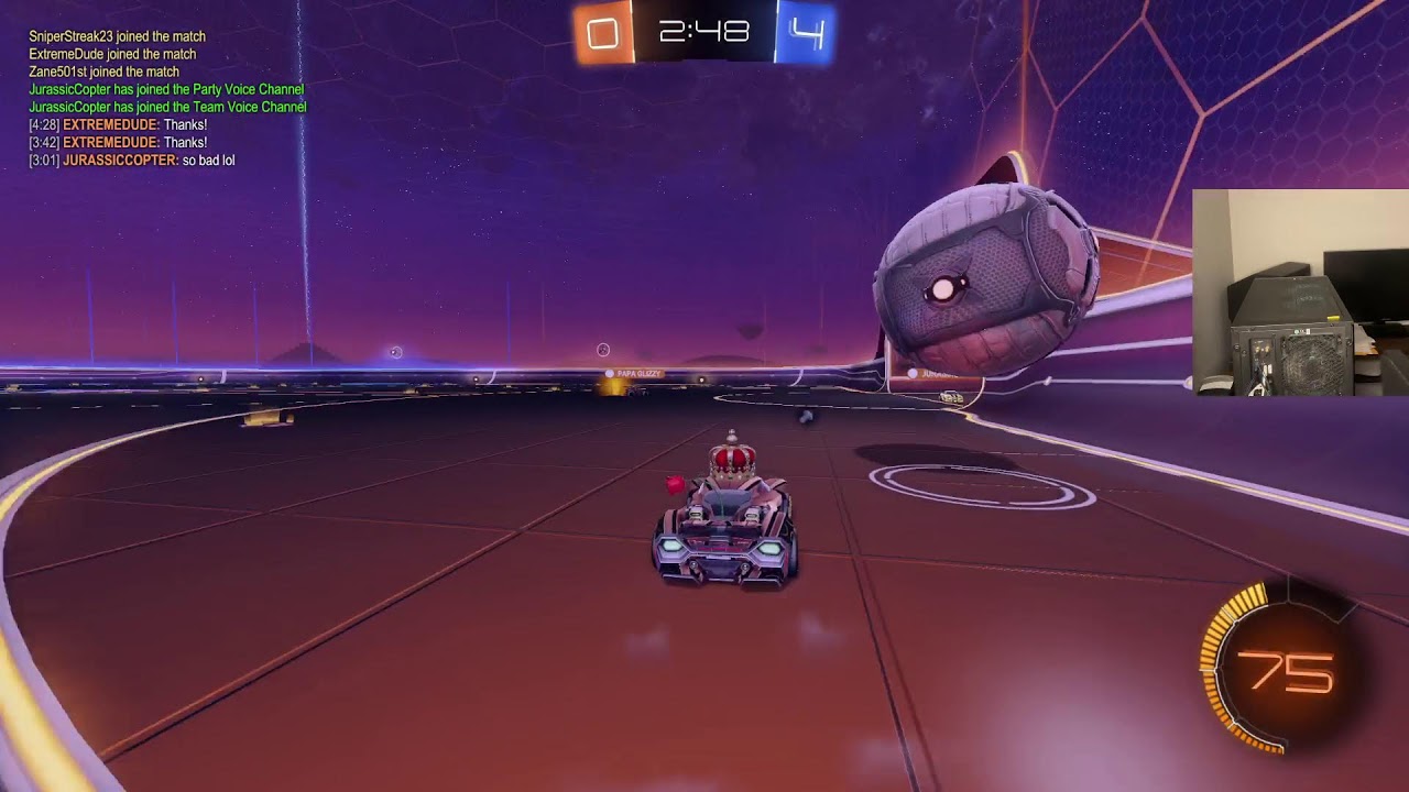 rocket league first time