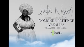 Inkonzo Yesikhumbuzo ka Nomonde Vakalisa
