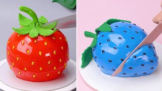 Yummy Fondant Fruit Cake Decoration Ideas | Oddly Satisfying Cake Decorating Hacks