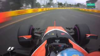 Fernando Alonso Onboard | GP2 - Australia Q2 (2017)
