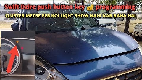 Swift Dzire Push button Key Programming |Smart key programming | #swift #swiftdizire #pushbutton