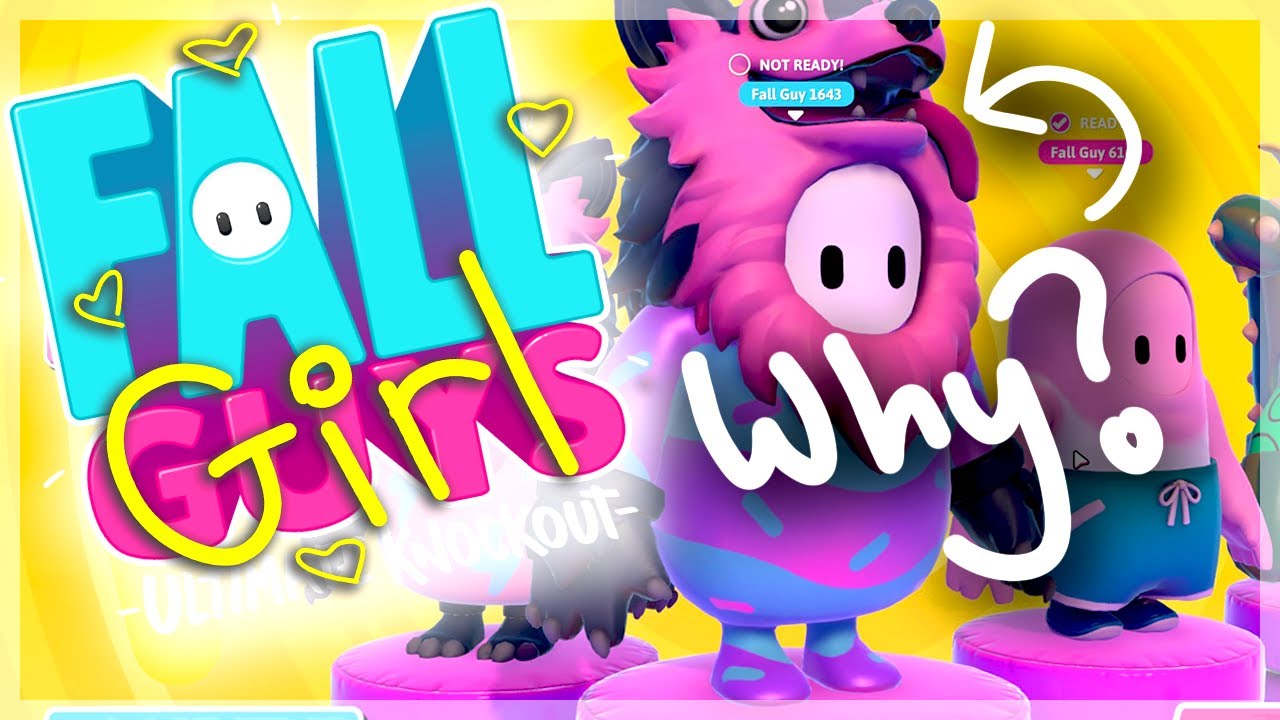 [Fall Guys] Five Guys Vs One Absolutely Terrified Gal