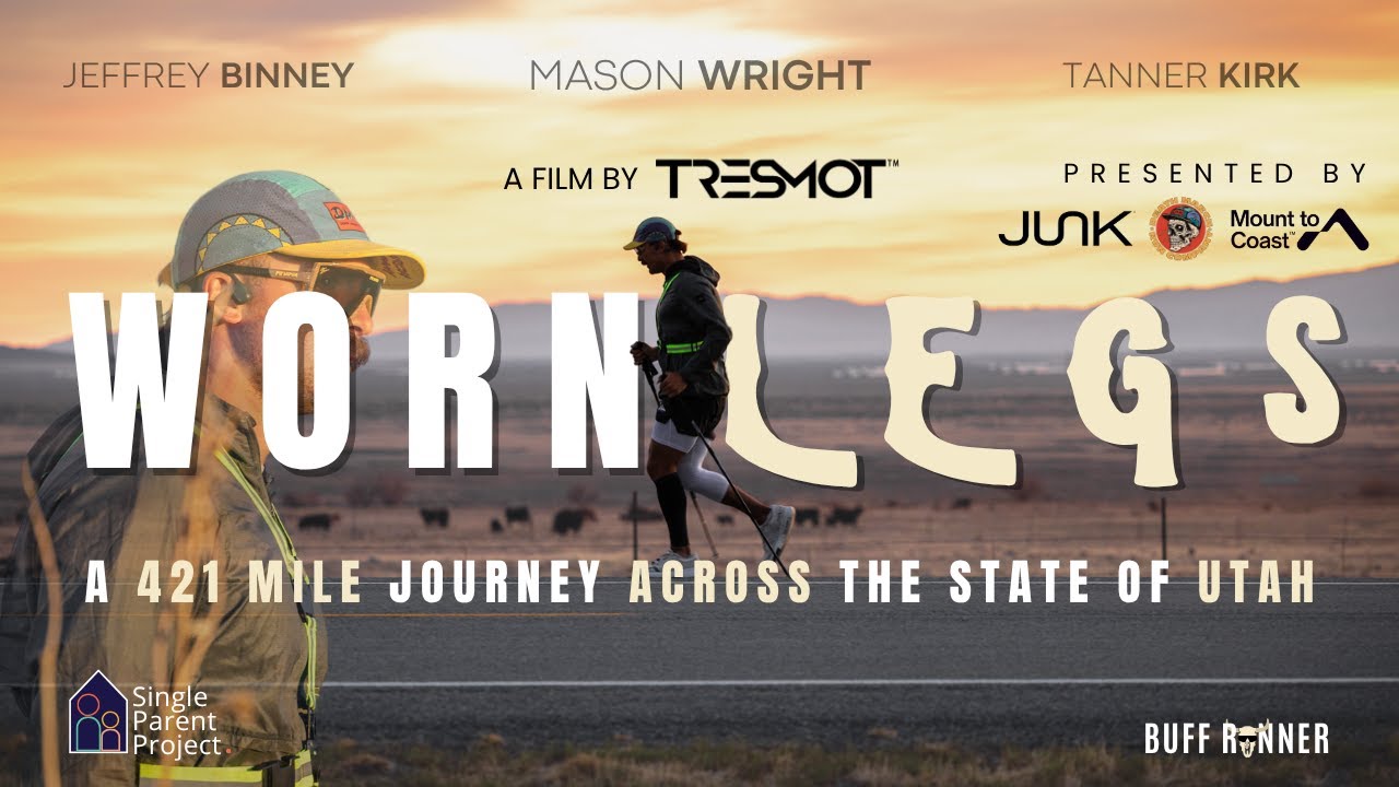 Worn Legs - 421 Mile Run Across Utah