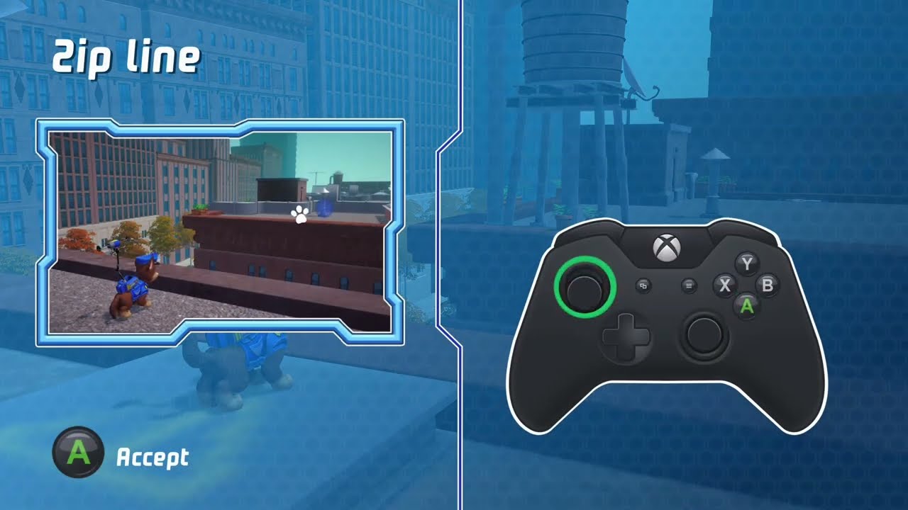 PAW Patrol The Movie - Adventure City Calls, XBOX two players local coop mode