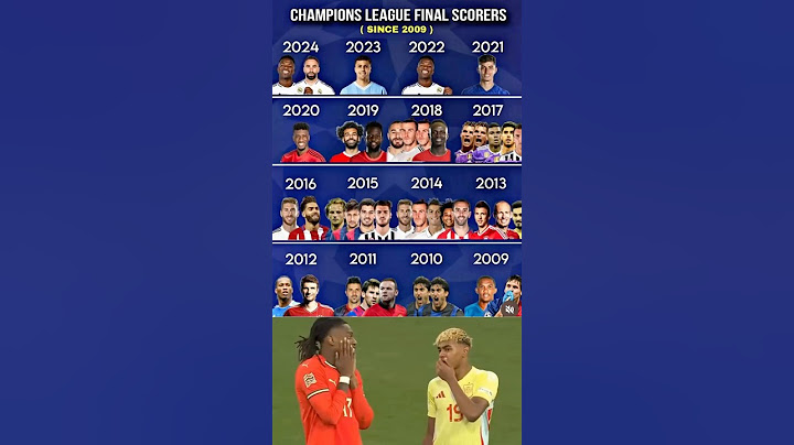 Champions League final scorers#shorts #trending #fyp #futbol