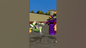 Toy Story Creepy Woody Creepy Buzz Nextbot in Gmod  #toystory #gmod #nextbots