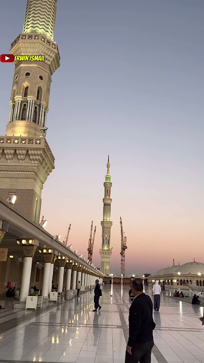 SUARA ADZAN MAGRIB MASJID NABAWI YG BIKIN RINDU