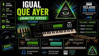 IGUAL QUE AYER   ENANITOS VERDES   LOS TECLADOS DEL ROCK