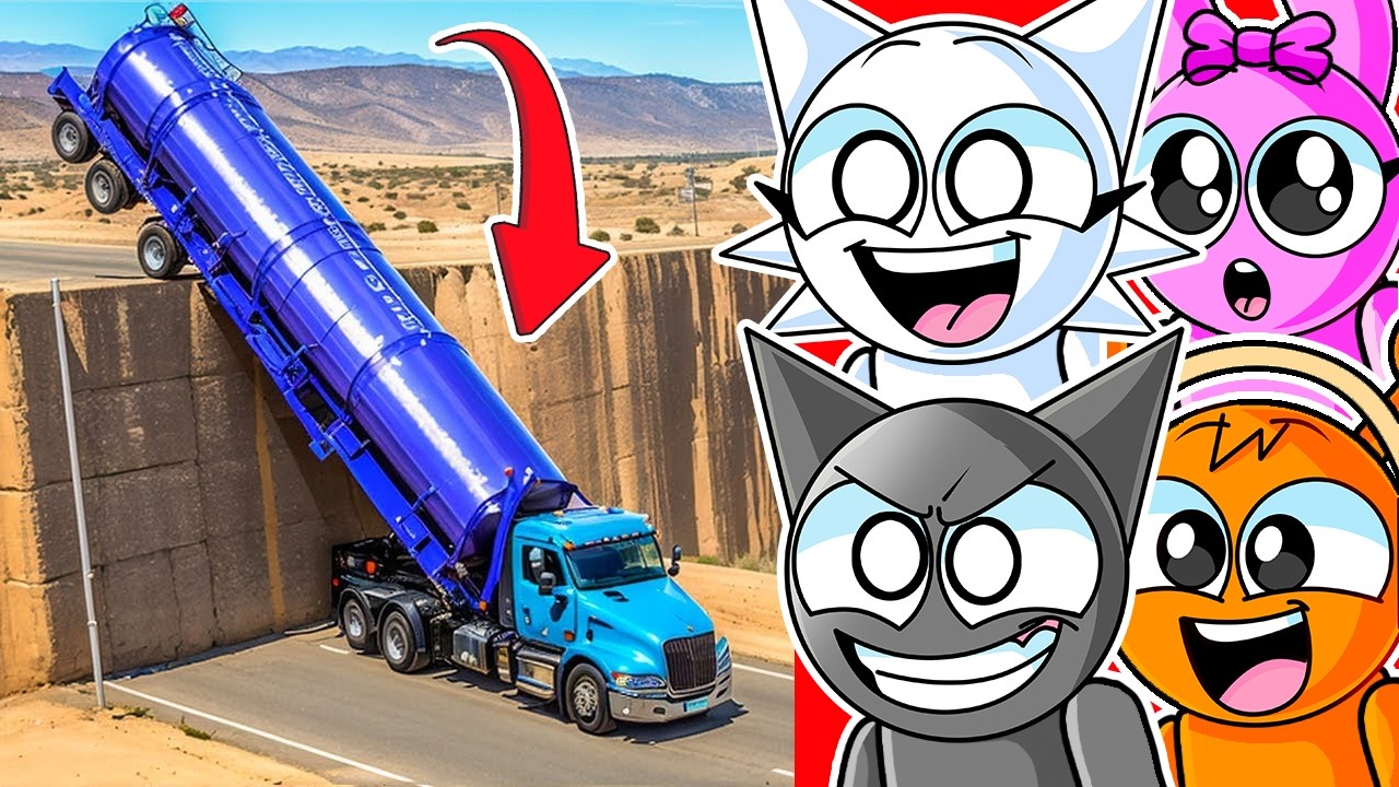 Cars vs Unfinished Roads in BeamNG Drive!