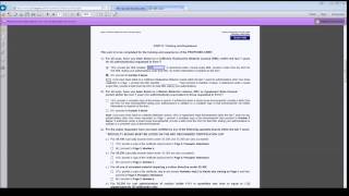 RHB - Authorized User Training and Experience Form- RH 313A (AU) Video Guide