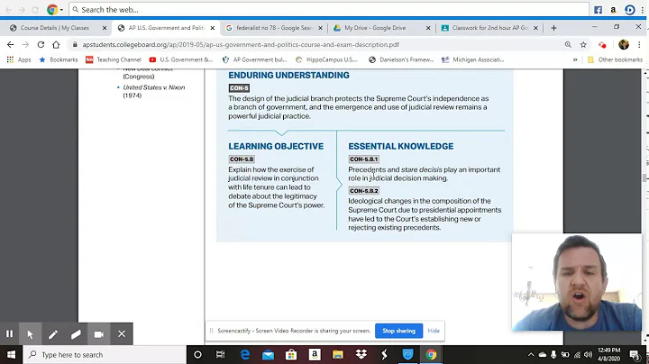 Topic 2.9 Legitimacy of the Judicial Branch