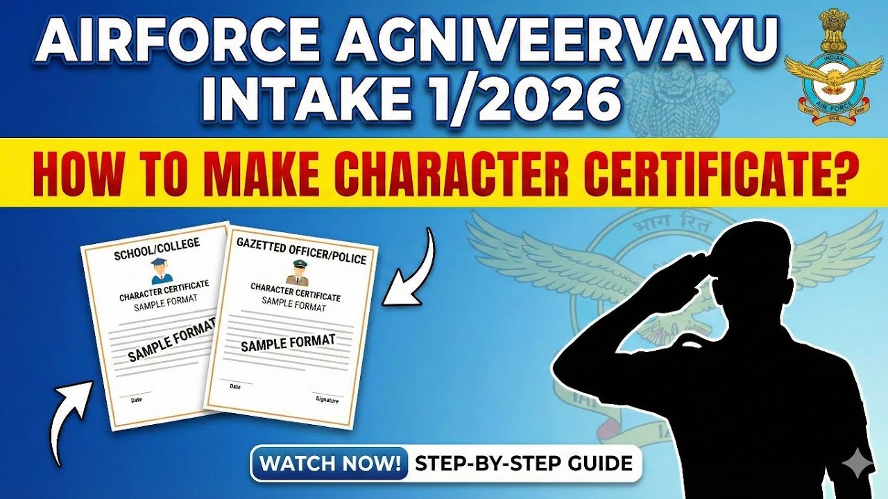 How to Make Character Certificate ?