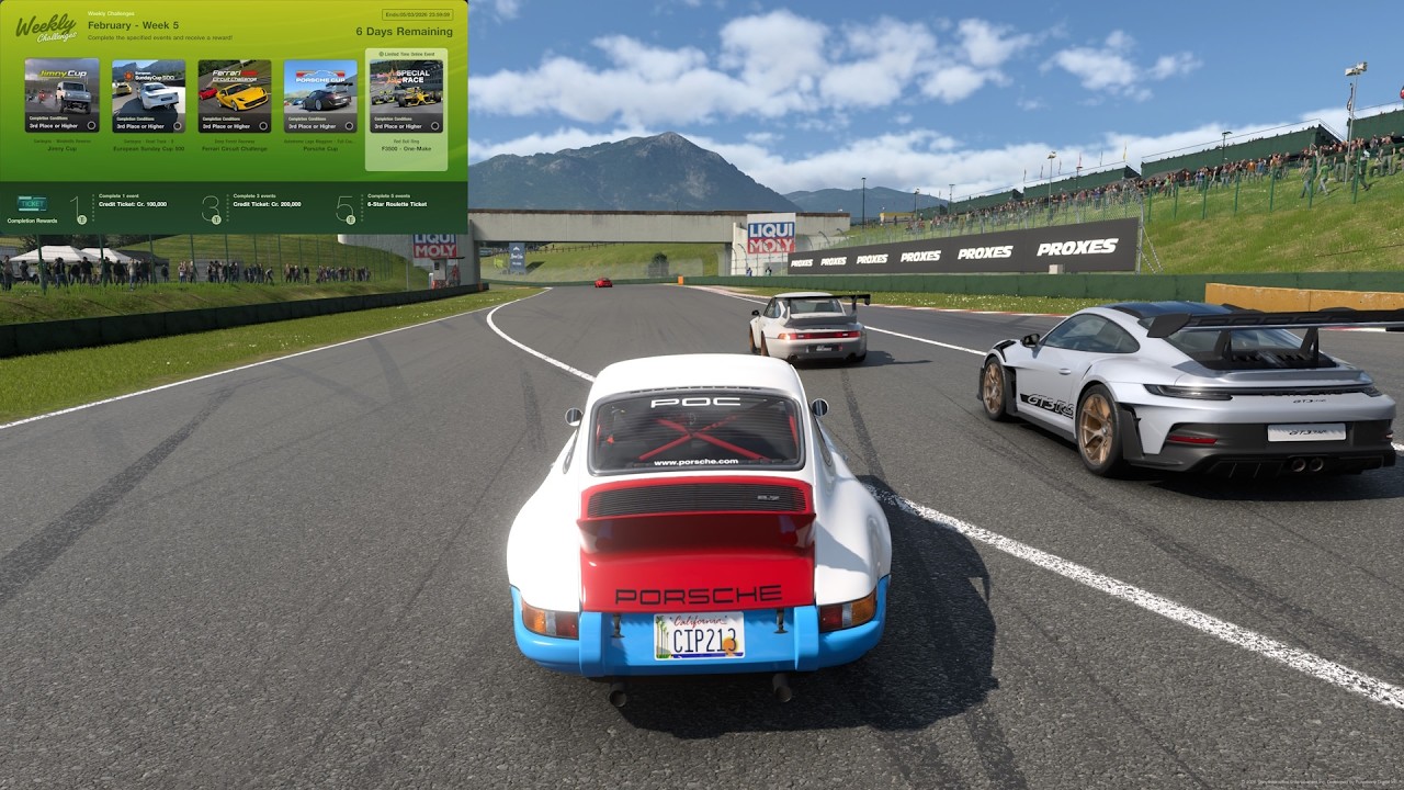 Gran Turismo 7 | Weekly Challenge | February - Week 5 | Porsche Cup