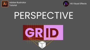 How to use PERSPECTIVE GRID TOOL in Adobe Illustrator 2025? ||HS Visual Effects