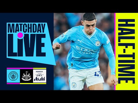 HALF-TIME SHOW! Man City 1-0 Newcastle | Premier League