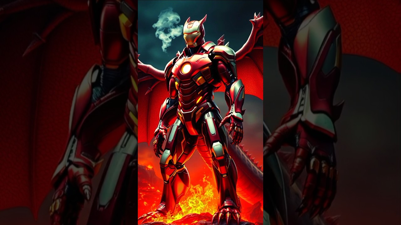 I Built IRON MAN & DRAGON HYBRID