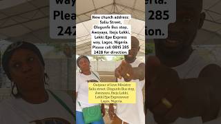 Come tomorrow by 9am to celebrate our anniversary and Awards at our new church auditorium.