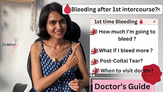 1st Bleed 🩸 | Gynae Talk 🩺👩‍⚕️