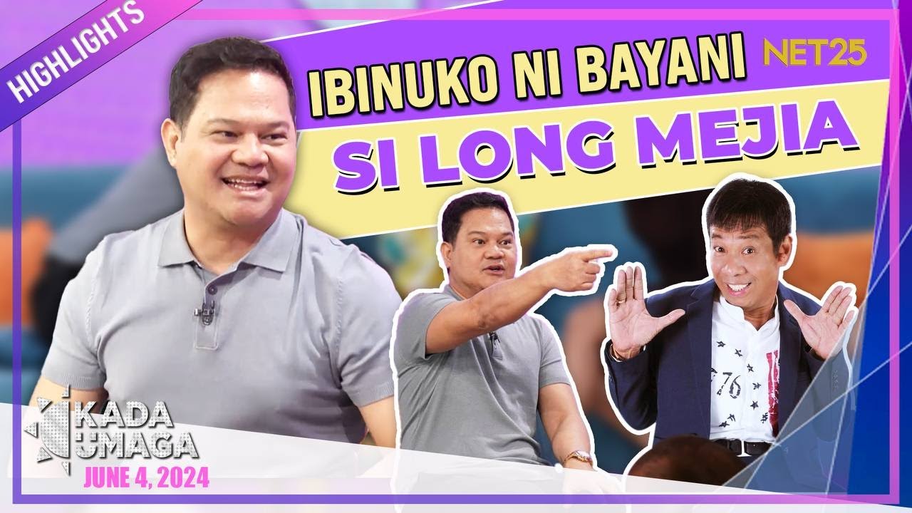 BAYANI AGBAYANI, ISA SA MGA HINAHANGAAN NIYANG KOMEDYANTE SI LONG MEJIA
