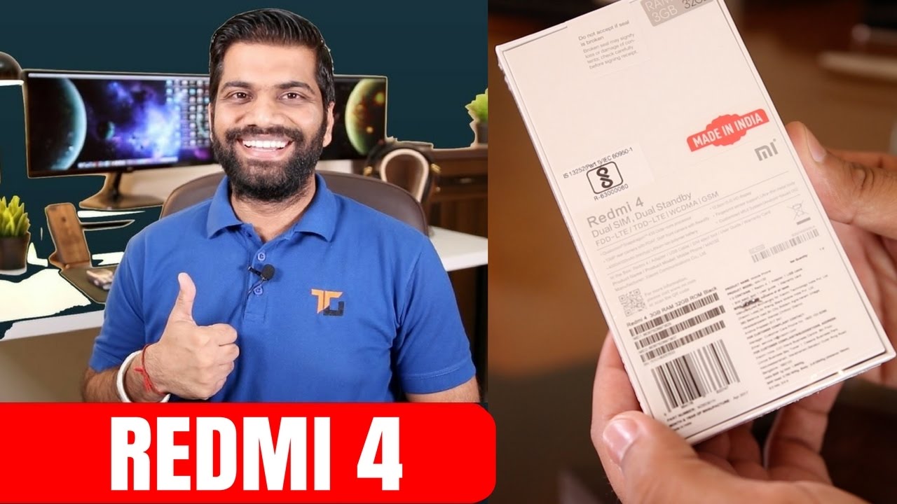 Xiaomi Redmi 4 India Unboxing and First Look... redmi note 4 unboxing in hindi