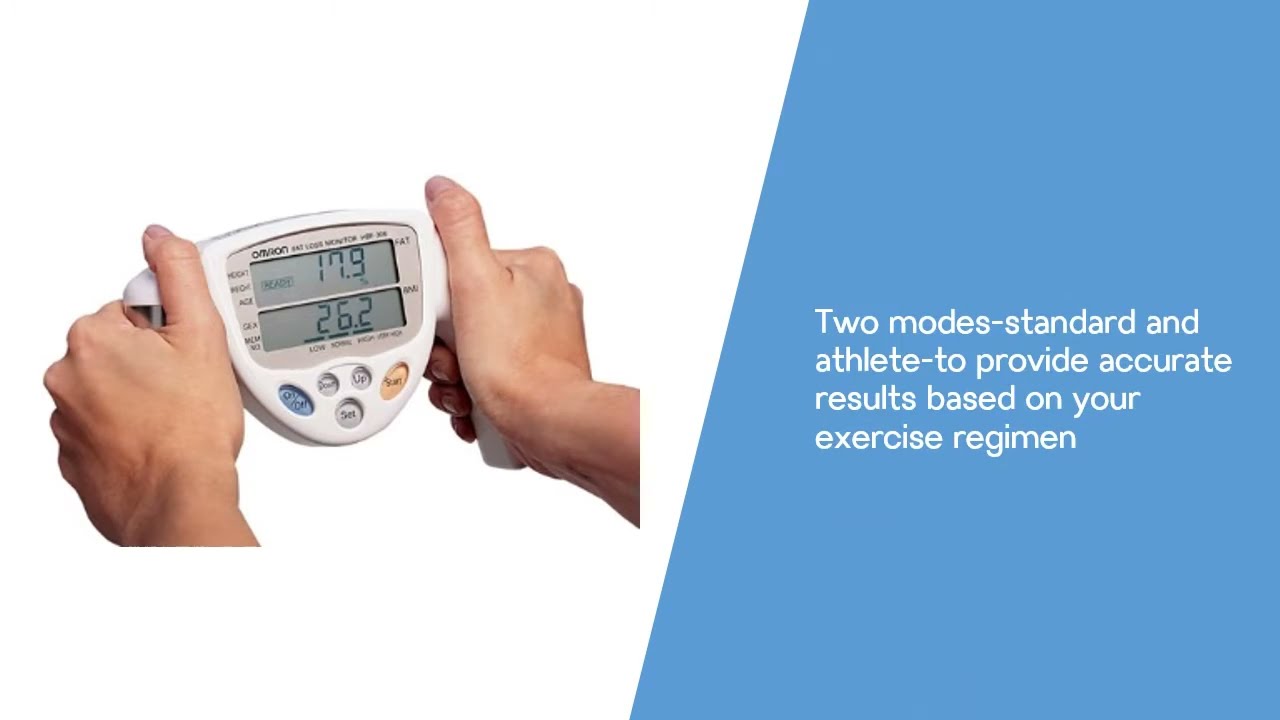 Omron Handheld Body Fat AnalyzerOmron Fat Loss Monitor YouTube