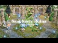 あつ森 | 妖精の自然島 案内所前 遺跡の広場🧚 | Fairycore Resident Services | Animal Crossing New Horizons