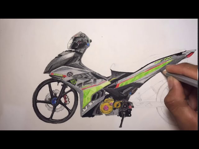 Drawing Y15zr Modified Y15zr Vietnam Thy Arts Youtube