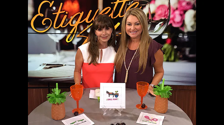 Cocktail Napkin Etiquette with Etiquette Expert Di...