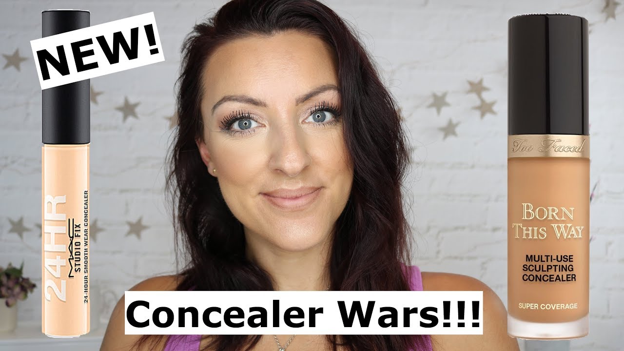 NEW Mac studio fix 24 hour concealer | Better Than Too Faced? -