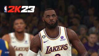 Golden State Warriors VS Los Angeles Lakers | LeBron VS Curry | NBA 2K23 Gameplay Golden State Warriors VS Los Angeles Lakers | LeBron VS Curry | NBA 2K23 Gameplay