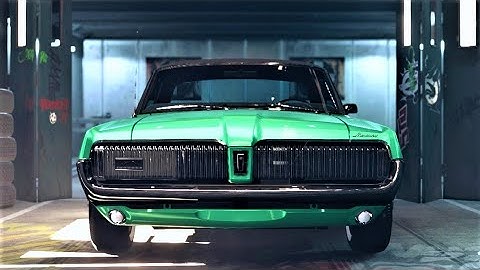 NFS Unbound - Mercury Cougar 1967 | Engine And Customization Showcase