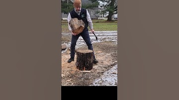 Is Fiskars the BEST AXE? [Fiskars X27 ASMR]