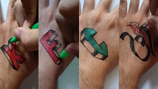 DIY Tattoo Pen ⭐ || how to make tattoo at home