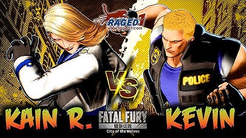 Fatal Fury 饿狼传说: 🐺狼城! Kain R. Heinlein vs Kevin Rian - Philanthropy Park Battle! 卡因·R·海因莱因 对 凯文·莱恩