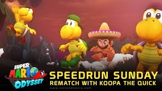 Super Mario Odyssey - Rematch with Koopa the Quick | Speedrun Sunday