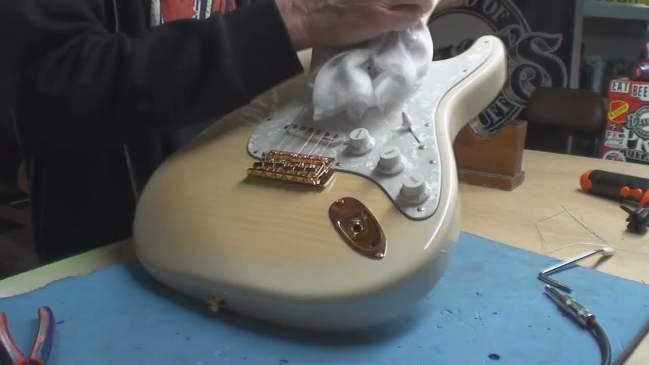 Very Fancy Stratocaster From Japan - YouTube