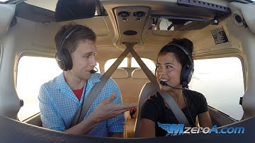 Turning Stalls With Ariel Tweto - MzeroA Flight Training