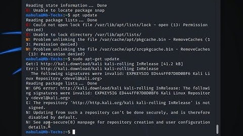 The following signature were invalid: EXPKEYSIG ED444FF07D8D0BF6 error apt update linux.