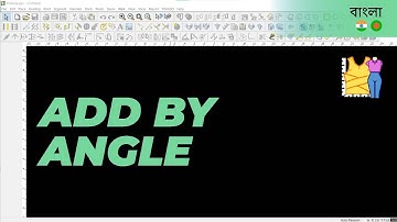 বাংলা - Add By Angle | TUKAdesign Video Help | CAD Pattern Making Software | Bangla