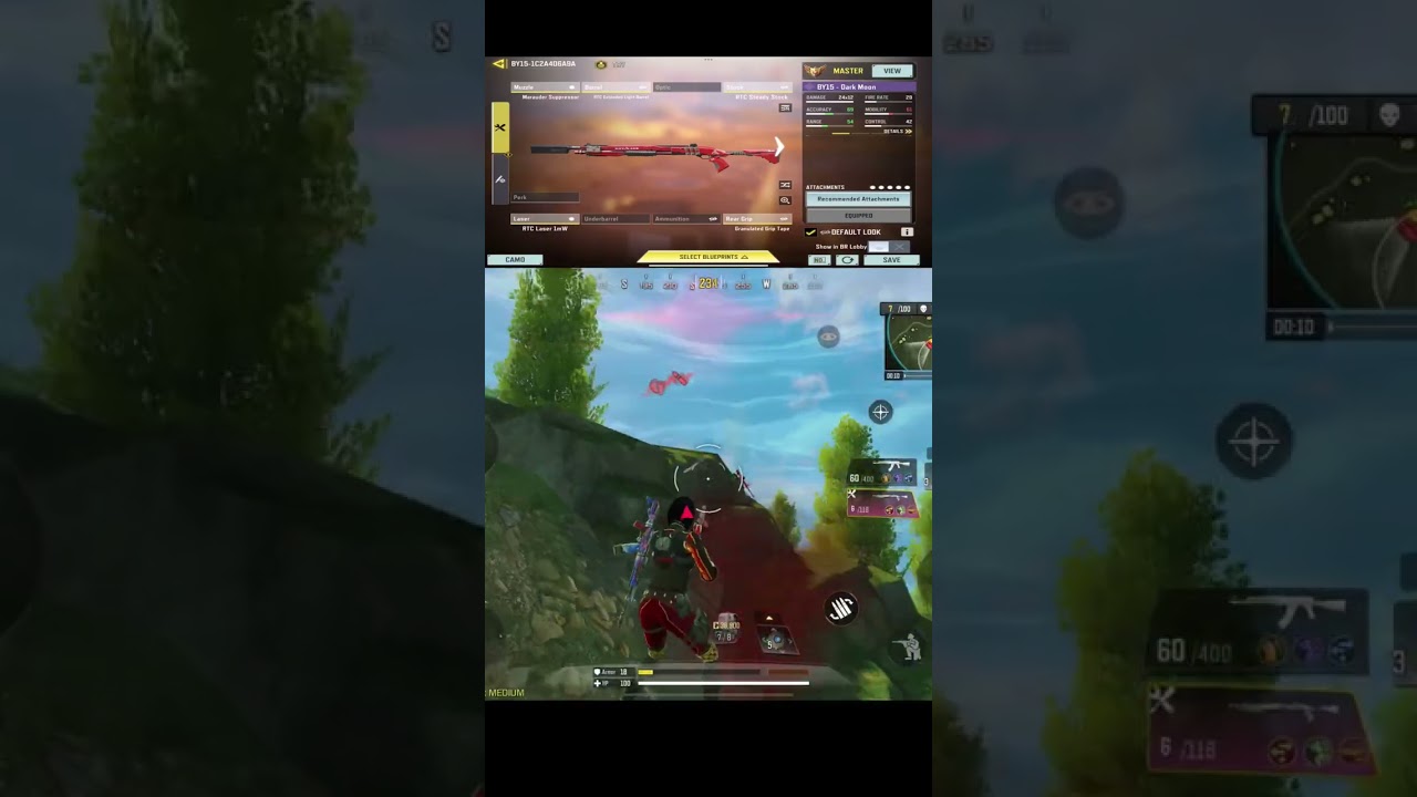 1- SHOT BY15 GUNSMITH CODM BR 