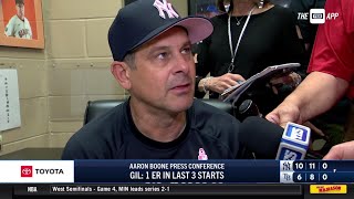 Aaron Boone on Yankees 10-6 win, series win over TB