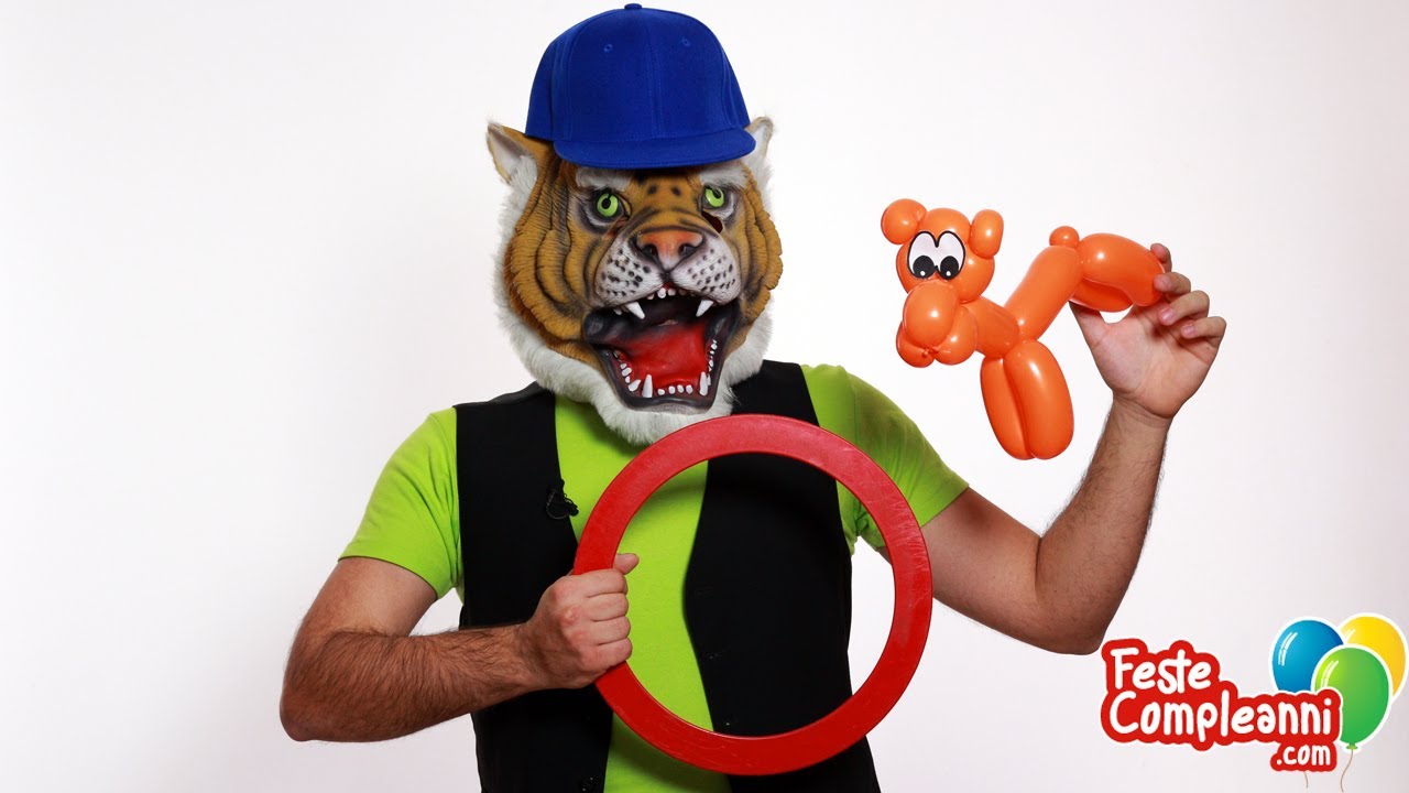 Animali con Palloncini - Balloon Animal LIttle Lion - Tutorial 39 - Feste  Compleanni 